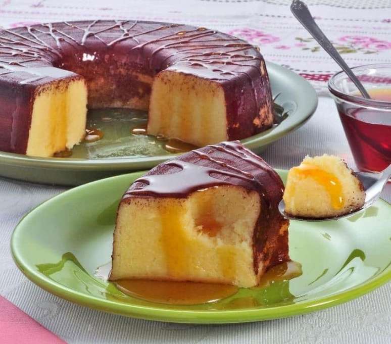 Pudim de mandioca (Reprodução / Guia da Cozinha)