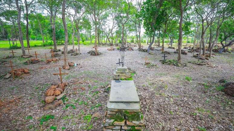 Cemitério do Jenipapo, no Piauí, onde foram sepultados os mortos da batalha