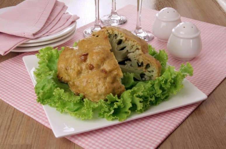 Guia da Cozinha - Receita de couve-flor assada para o almoço ou jantar