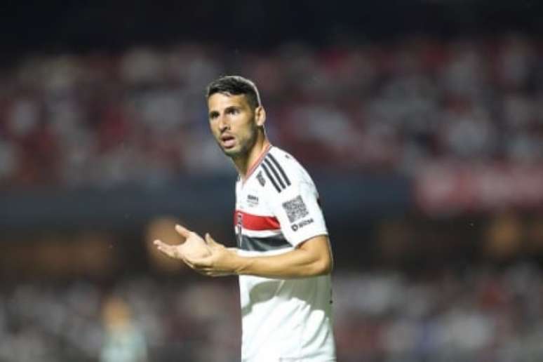 Calleri fez, mas Tricolor empatou (Foto: Paulo Pinto / saopaulofc.net)