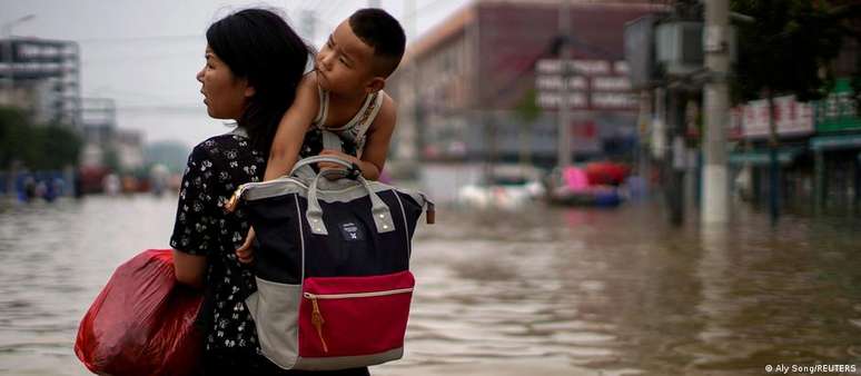 Enchente na China, 2021: desastres climáticos tendem a reforçar desvantagens existentes
