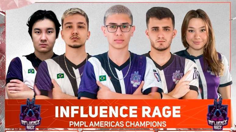 Influence Rage é campeã da PMPL Americas