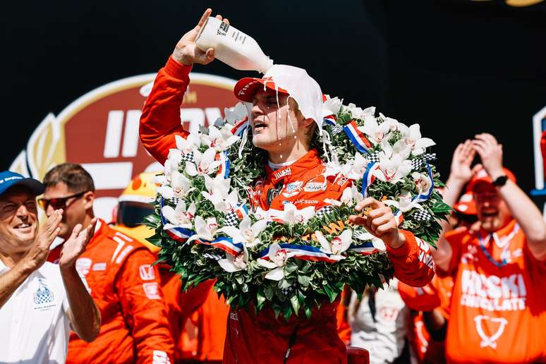 Marcus Ericsson venceu as 500 Milhas de Indianápolis 