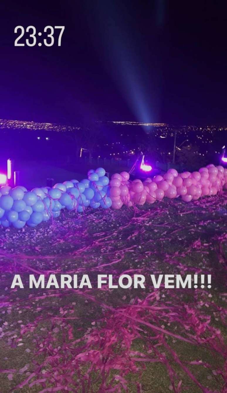 Segunda filha de Virgínia Fonseca e Zé Felipe se chama Maria Flor.