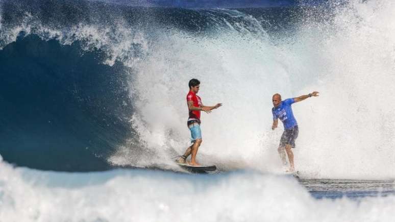 Gabriel Medina e Kelly Slater inspiram projeto que idealiza comunidade do surfe (Foto: WSL/Divulgação)