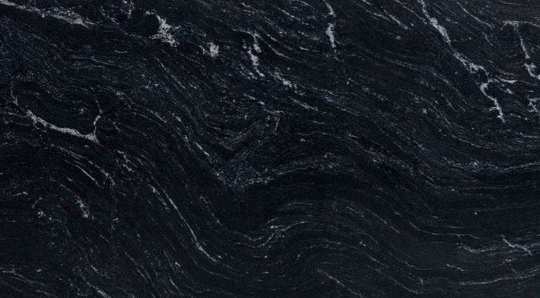23. Granito preto via lactea para revestir projetos modernos &ndash; Foto Entenda Antes