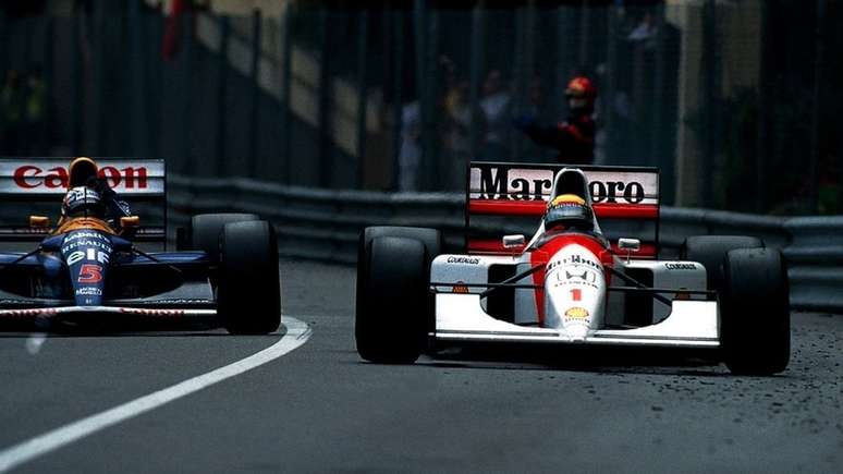 Senna e Mansell fizeram as últimas voltas mais intenas da história do GP de Monaco