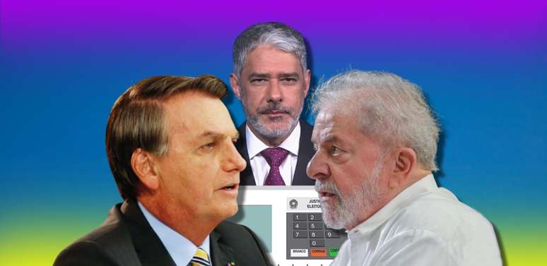 Há enorme expectativa para o debate na Globo com William Bonner como mediador