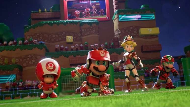 Mario Strikers: Battle League chega ao Switch em maio