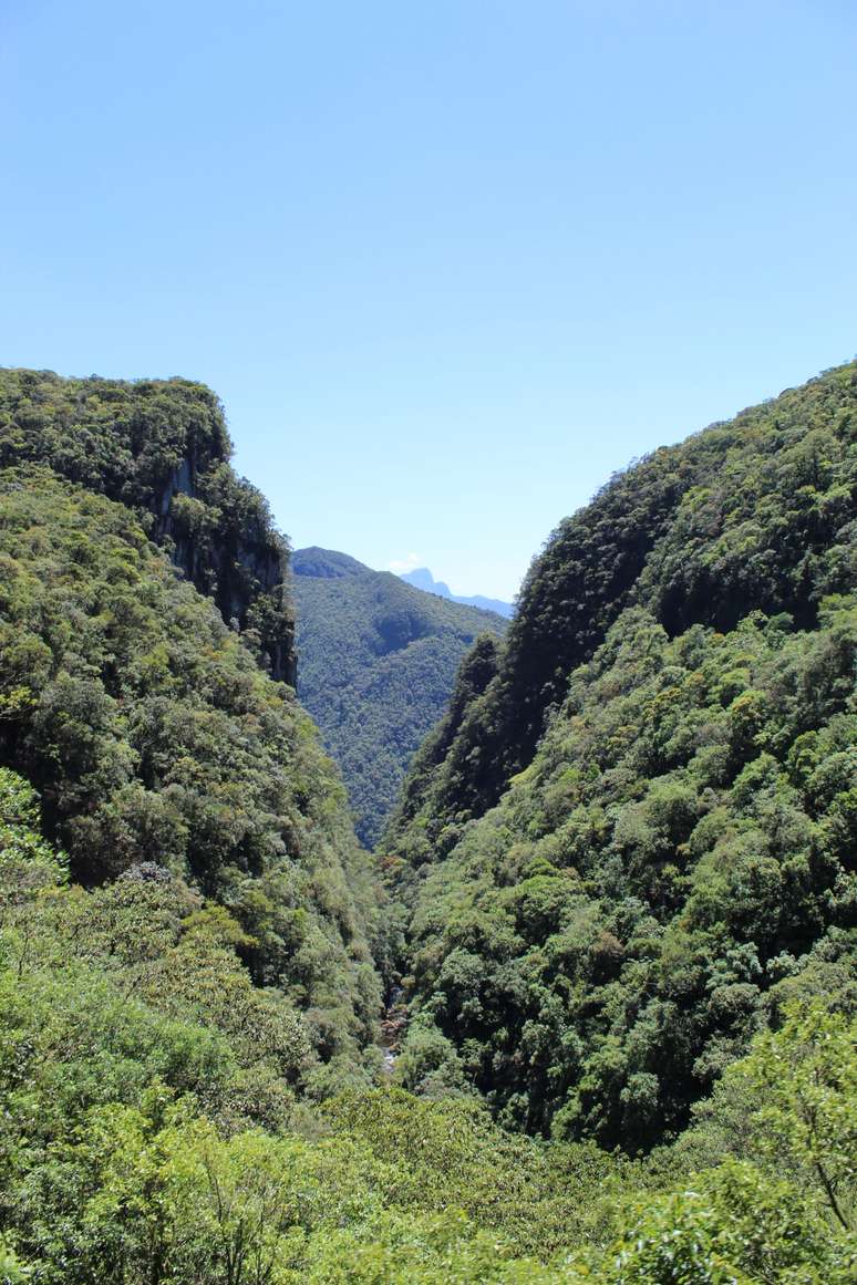 O Cânion do Ipiranga e a Garganta do Diabo são duas vistas muito esperadas ao longo do passeio.