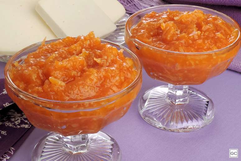 Doce de ab&oacute;bora na press&atilde;o &ndash; Foto: Guia da Cozinha