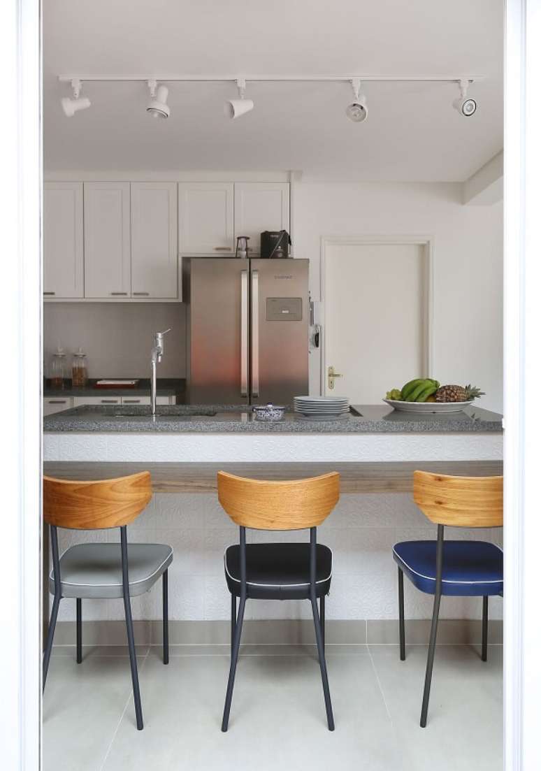 74. Cozinha clean simples &ndash; Foto Antonio Armando de Araujo