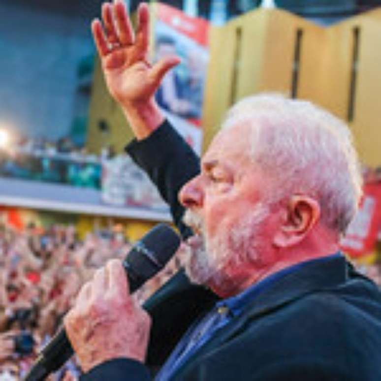 Lula  durante ato Belo Horizonte (MG)  