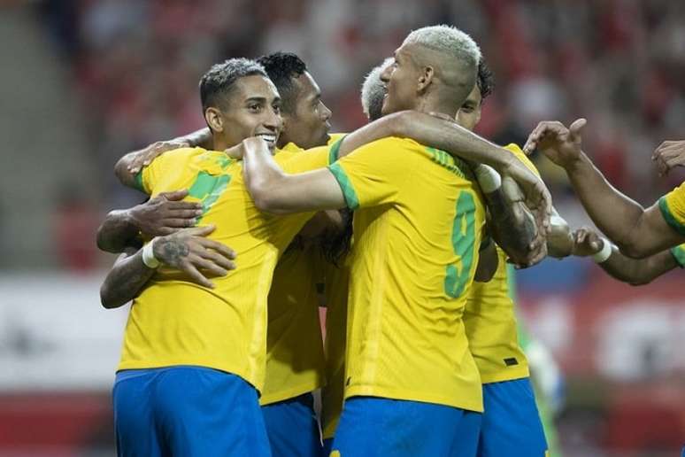 Seleção Brasileira se prepara para a Copa do Mundo do Qatar (Foto: Lucas Figueiredo/CBF)