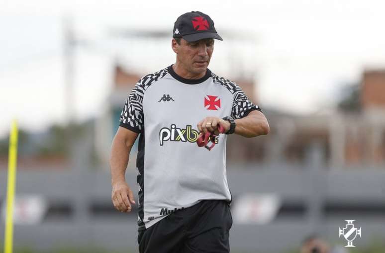 Zé Ricardo durante treinamento do Vasco no CT Moacyr Barbosa, em maio (Foto: Rafael Ribeiro/ Vasco)