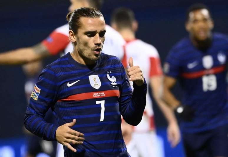 Duelo entre França e Croácia reedita final da Copa do Mundo de 2018 (Foto: FRANCK FIFE / AFP)