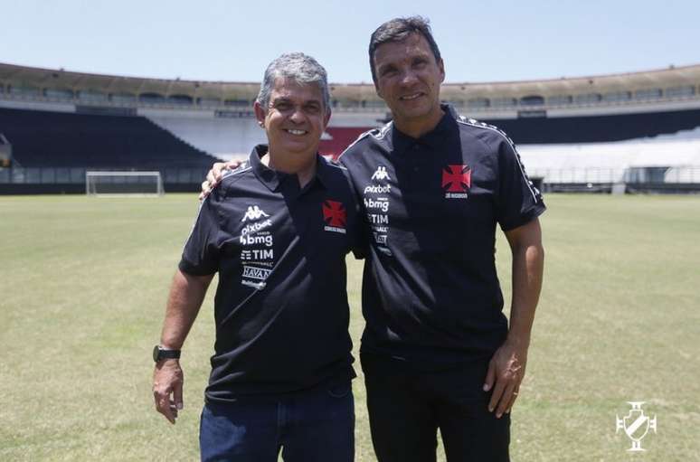 Brazil e Zé Ricardo: dirigentes estão decepcionados com saída do treinador (Foto: Rafael Ribeiro / Vasco)