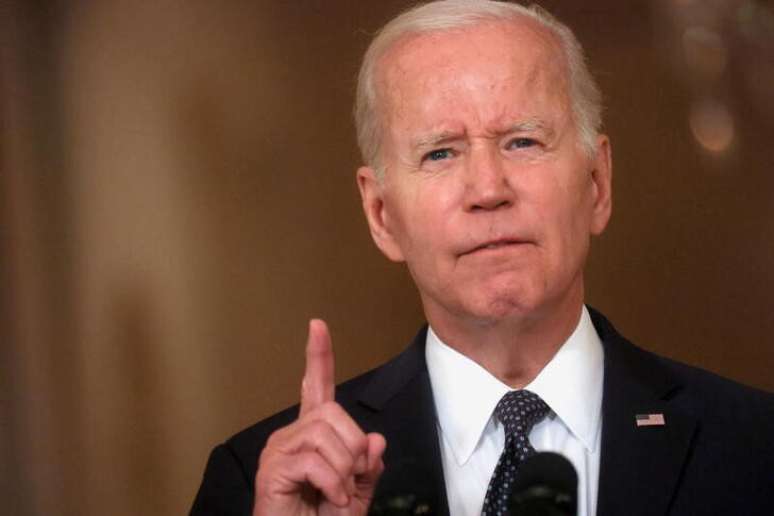 Presidente dos Estados Unidos, Joe Biden. 2/6/2022. REUTERS/Leah Millis