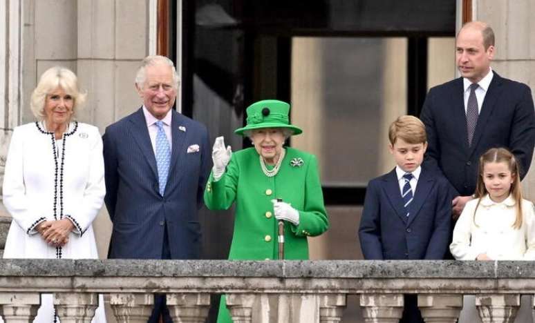 Jubileu da rainha Elizabeth, em Londres. 5/6/2022. Leon Neal/Pool via REUTERS