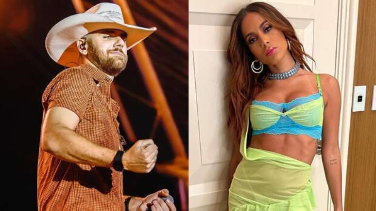 O sertanejo pediu desculpas depois de ofender a cantora Anitta