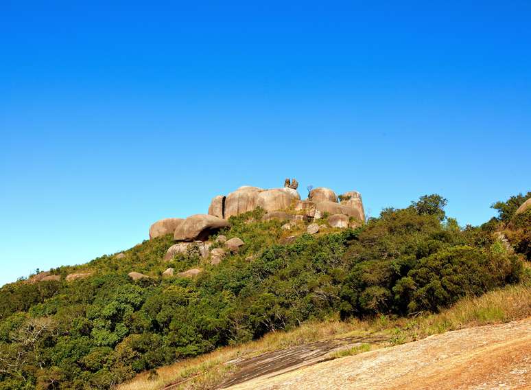 N&atilde;o &eacute; preciso ser nenhum atleta para subir a Pedra Grande.