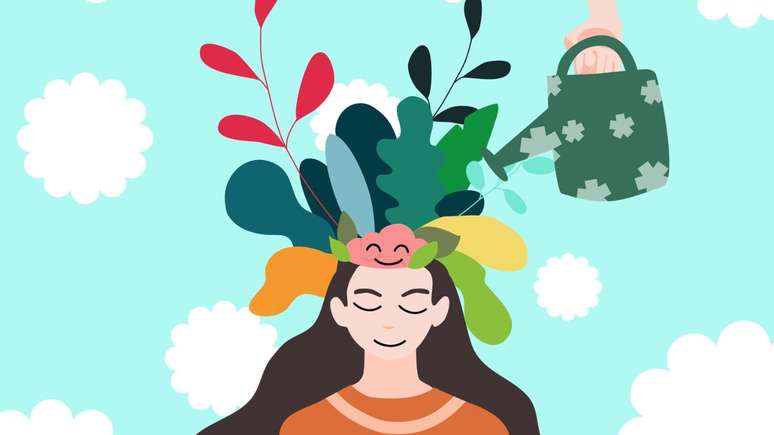 Escolha seguir conteúdos positivos para a saúde mental