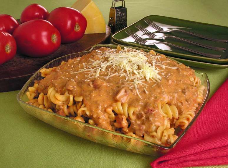 Receita de macarrão de panela de pressão – Foto: Reprodução