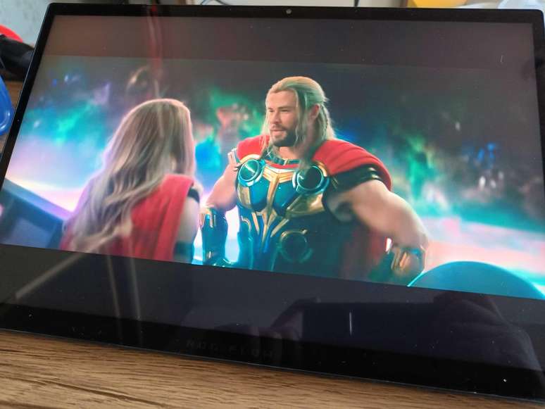 O novo trailer de "Thor: Amor e Trov&atilde;o" ficou &oacute;timo no Flow Z13 (Imagem: Tiago Rodrigues)