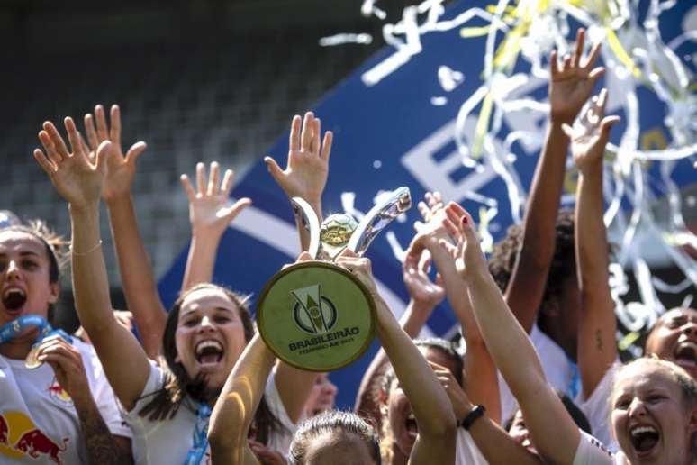 Bragantino foi o campeão da última edição da série A2 do Brasileirão feminino (Foto: Divulgação/CBF)