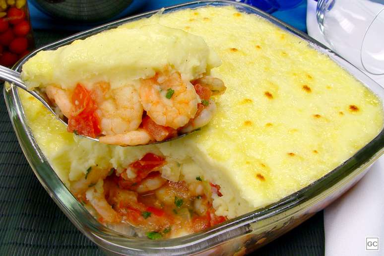 Escondidinho de camar&atilde;o &ndash; Foto: Guia da Cozinha