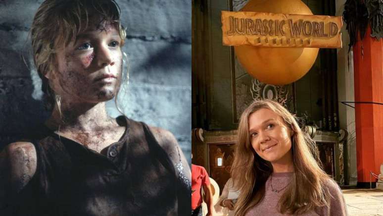 Ariana Richards interpretou Lex Murphy em 'Jurassic Park', filme de 1993, quando tinha 12 anos.