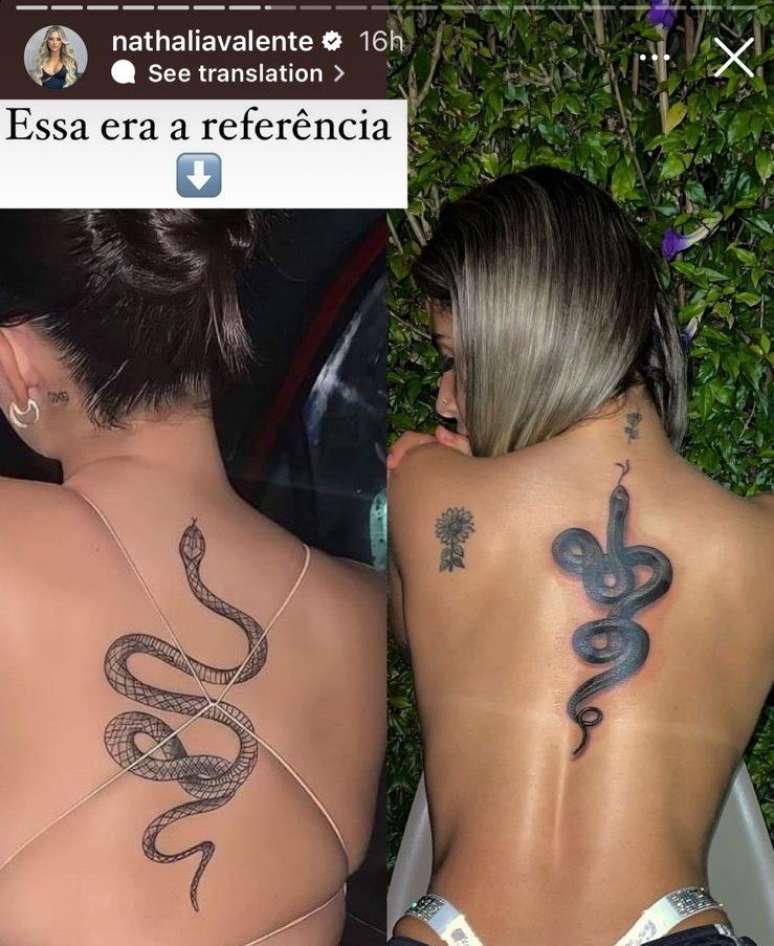 Influencer faz tatuagem escondido da mãe e se assusta com resultado