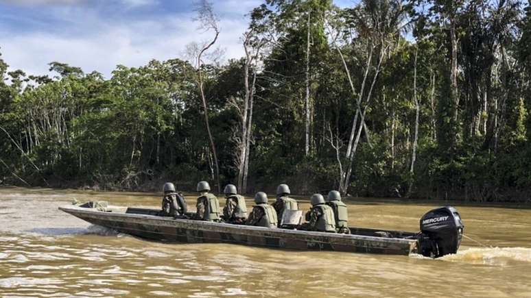 Militares, Polícia Civil e Federal participam das buscas por Dom Phillips e Bruno Araújo Pereira