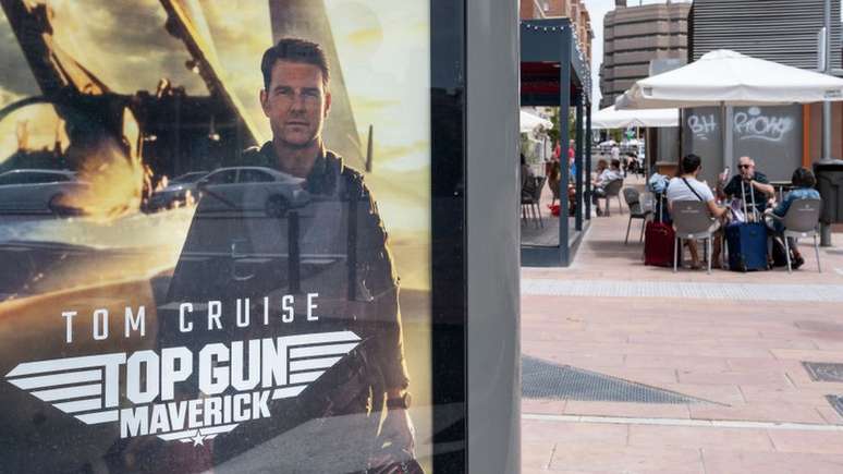 P&ocirc;ster de Top Gun: Maverick na Espanha