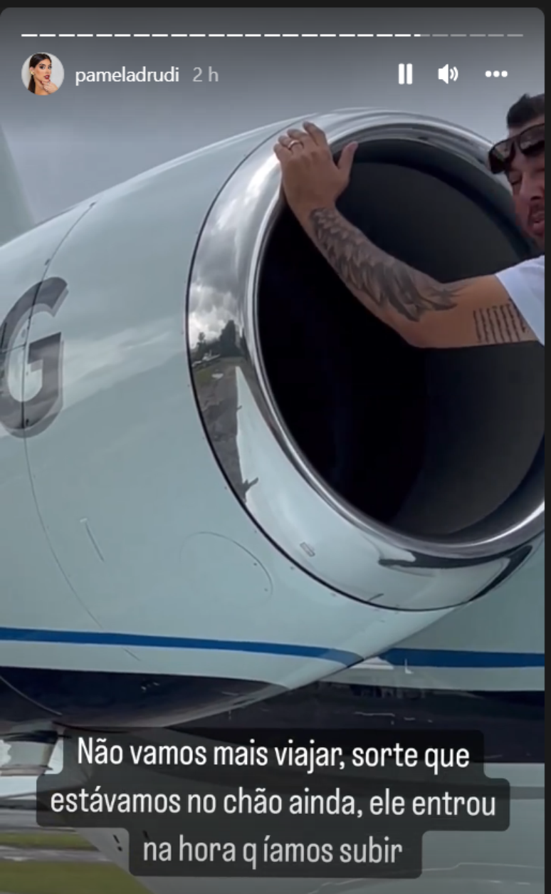 P&aacute;ssaro entrou em turbina de avi&atilde;o