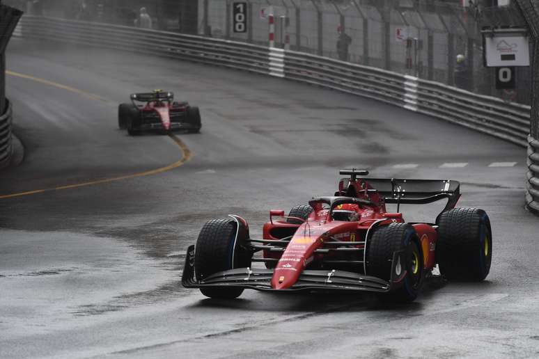 Charles Leclerc foi o quarto colocado em Mônaco 