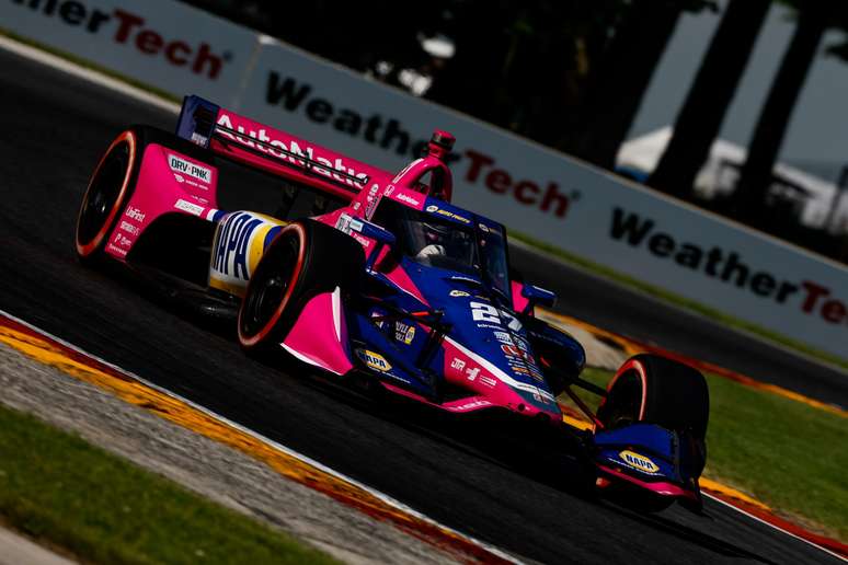 Alexander Rossi é pole da Indy em Elkhart Lake 