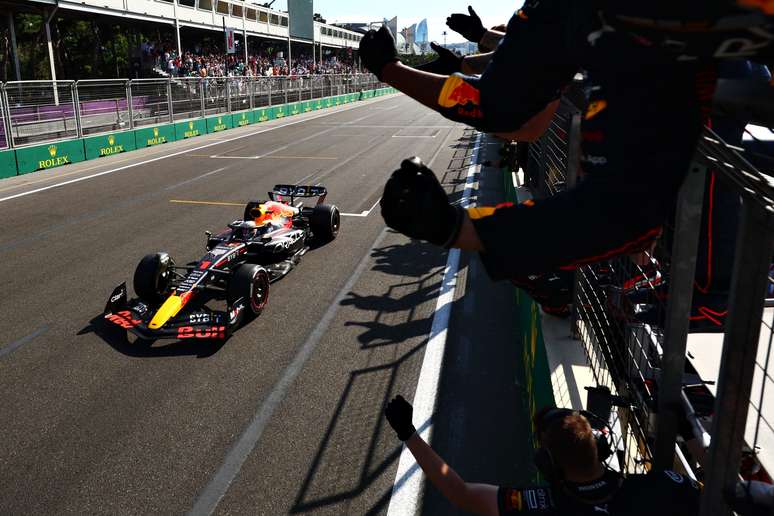 Max Verstappen venceu em Baku 