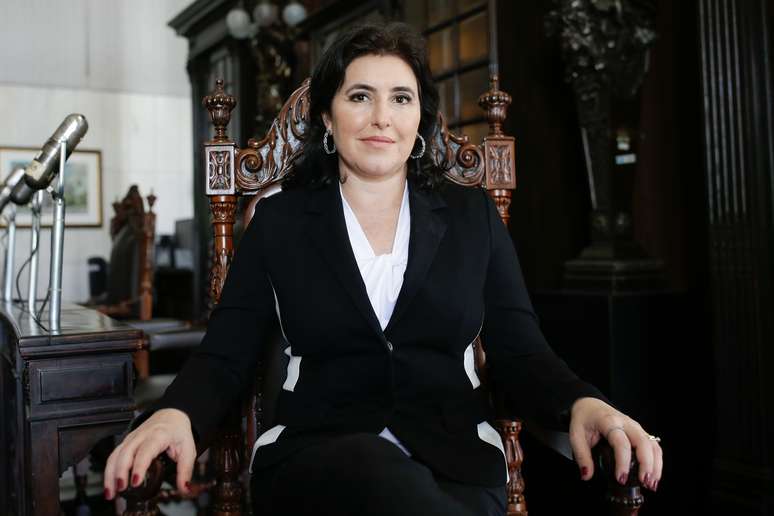 Simone Tebet (MDB- MS), pré candidata do partido à presidência da República