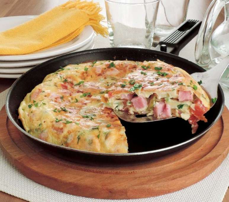 Omelete de liquidificador (Reprodução / Guia da Cozinha)