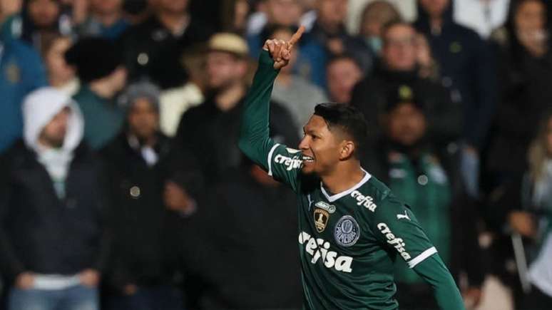 Rony entrou para o Top 10 de artilheiros do século no Palmeiras (Foto: Cesar Greco/Palmeiras)