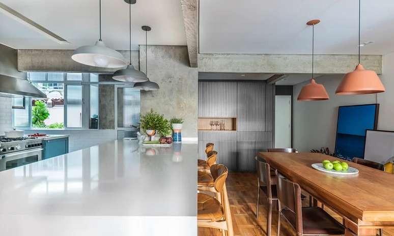 Opte por modelos que acompanhem a decora&ccedil;&atilde;o do ambiente. Projeto de Pietro Terlizzi Arquitetura e Designer.