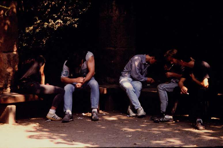 Usu&aacute;rios de drogas em Taunusanlage