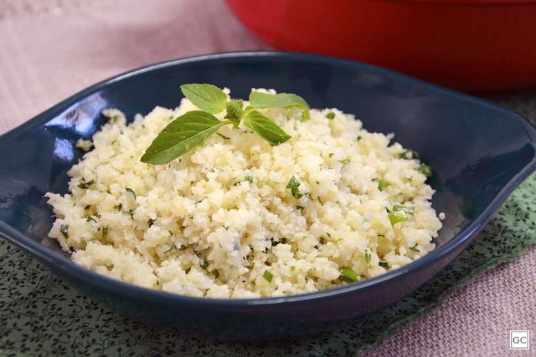 Arroz de couve-flor -Foto: Guia da Cozinha