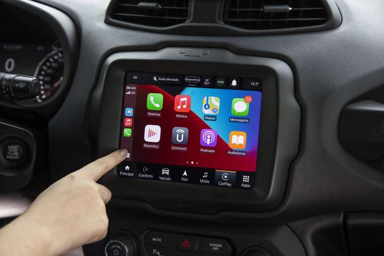 Plataforma Adventure Intelligence estreou no Brasil em 2021 no Jeep Renegade