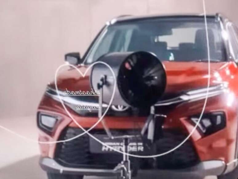 Toyota Hyryder apareceu antes do lançamento na Índia