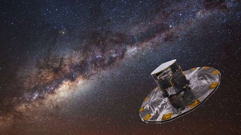 Observações da sonda Gaia revelam dados de cerca de 2 bilhões de estrelas