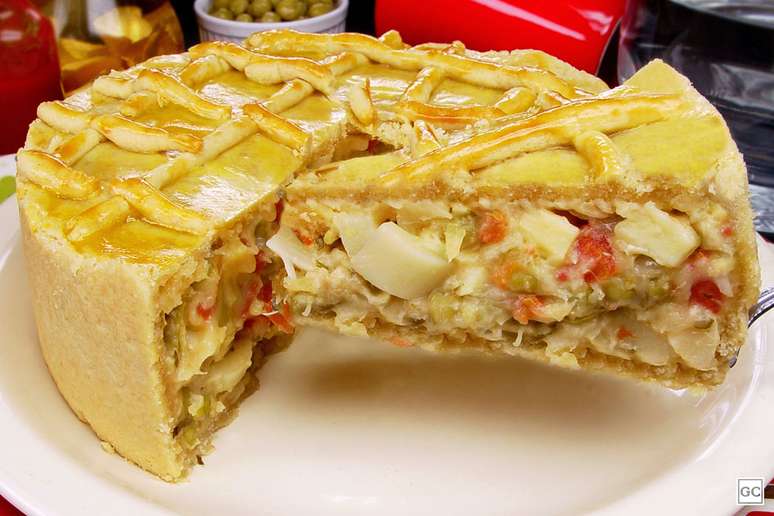 Empadão de palmito – Foto: Guia da Cozinha