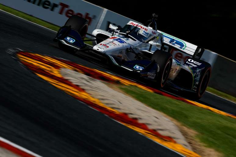 Graham Rahal conquistou bons pontos mesmo largando em 22º 