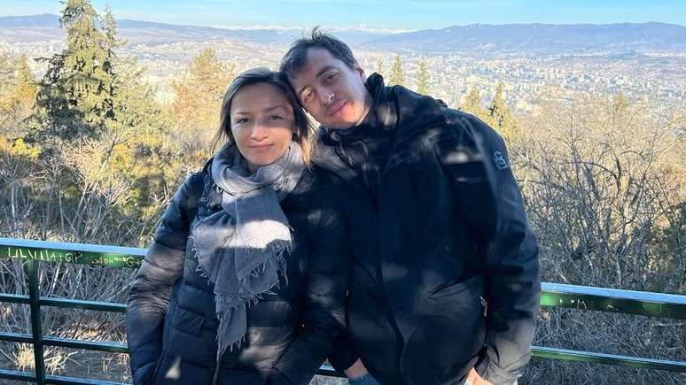 Yulia Sheremet conta que seu marido Oleksandr havia acabado de voltar de viagem nas montanhas quando os russos invadiram a Ucr&acirc;nia
